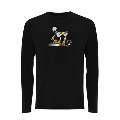 FLYING VISIT - SNOWBOARDER Longsleeve