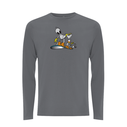 FLYING VISIT - SNOWBOARDER Longsleeve