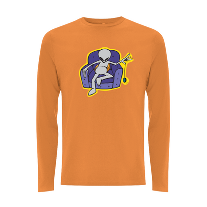 FLYING VISIT - COUCH Longsleeve T-shirt