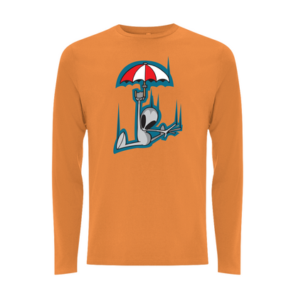 FLYING VISIT - UMBRELLA Longsleeve T-shirt