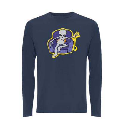 FLYING VISIT - COUCH Longsleeve T-shirt