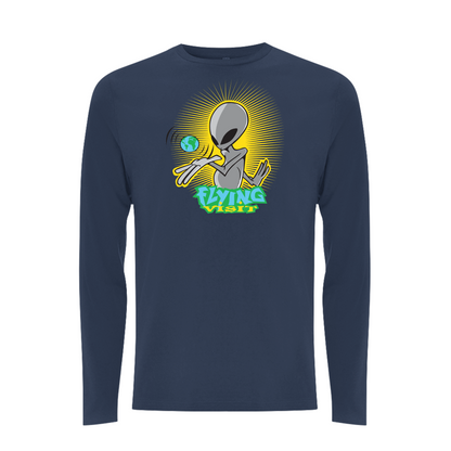 FLYING VISIT - WHOLE WORLD Longsleeve T-shirt