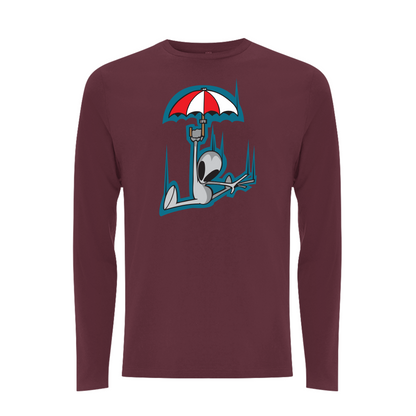 FLYING VISIT - UMBRELLA Longsleeve T-shirt