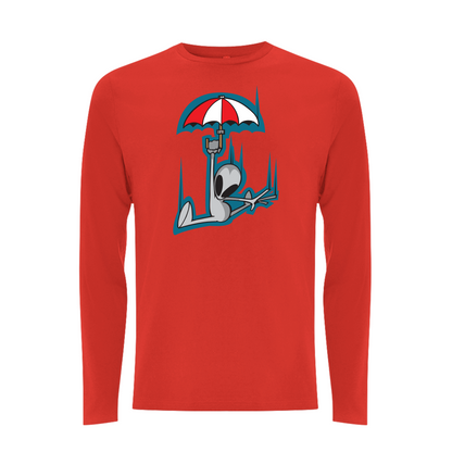 FLYING VISIT - UMBRELLA Longsleeve T-shirt