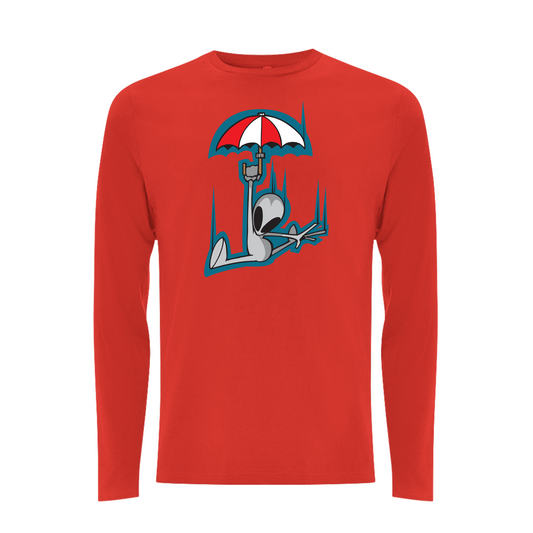 FLYING VISIT - UMBRELLA Longsleeve T-shirt