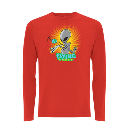 FLYING VISIT - WHOLE WORLD Longsleeve T-shirt