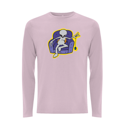 FLYING VISIT - COUCH Longsleeve T-shirt