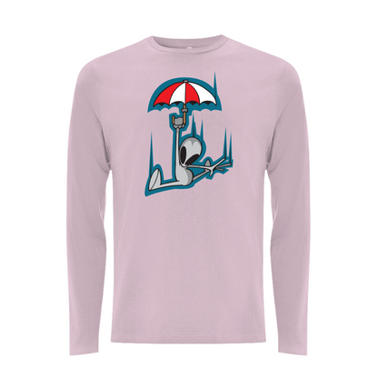 FLYING VISIT - UMBRELLA Longsleeve T-shirt