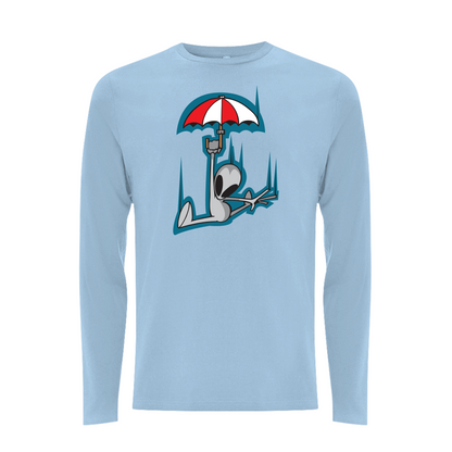 FLYING VISIT - UMBRELLA Longsleeve T-shirt