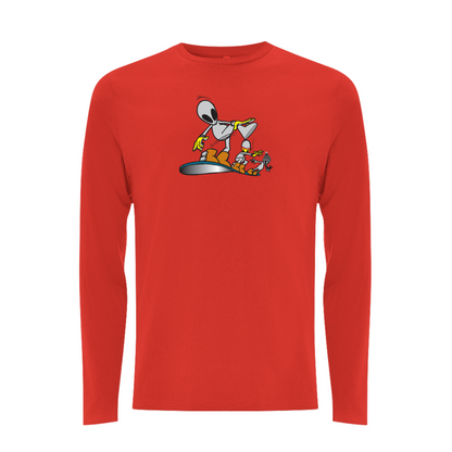 FLYING VISIT - SNOWBOARDER Longsleeve