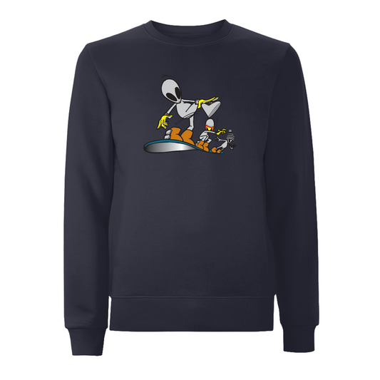 FLYING VISIT - SNOWBOARDER Sweatshirt