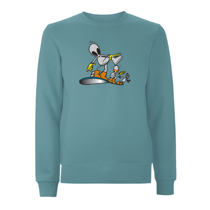 FLYING VISIT - SNOWBOARDER Sweatshirt