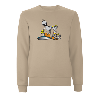 FLYING VISIT - SNOWBOARDER Sweatshirt