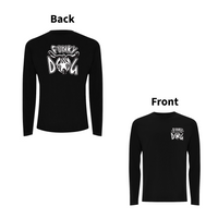 FUNKY DOG - FUNKY DOG LOGO  Front and Back Print Longsleeve T-shirt – Rave inspired 90s streetwear, retro fashion from Have a nice day london store 