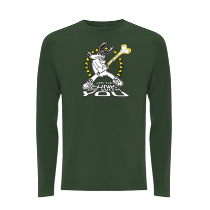 FUNKY DOG  - MAY THE FUNK BE WITH YOU Longsleeve T-shirt