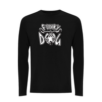 FUNKY DOG  - FUNKY DOG LOGO Longsleeve T-shirt – Rave inspired 90s streetwear, retro fashion from Have a nice day london store 