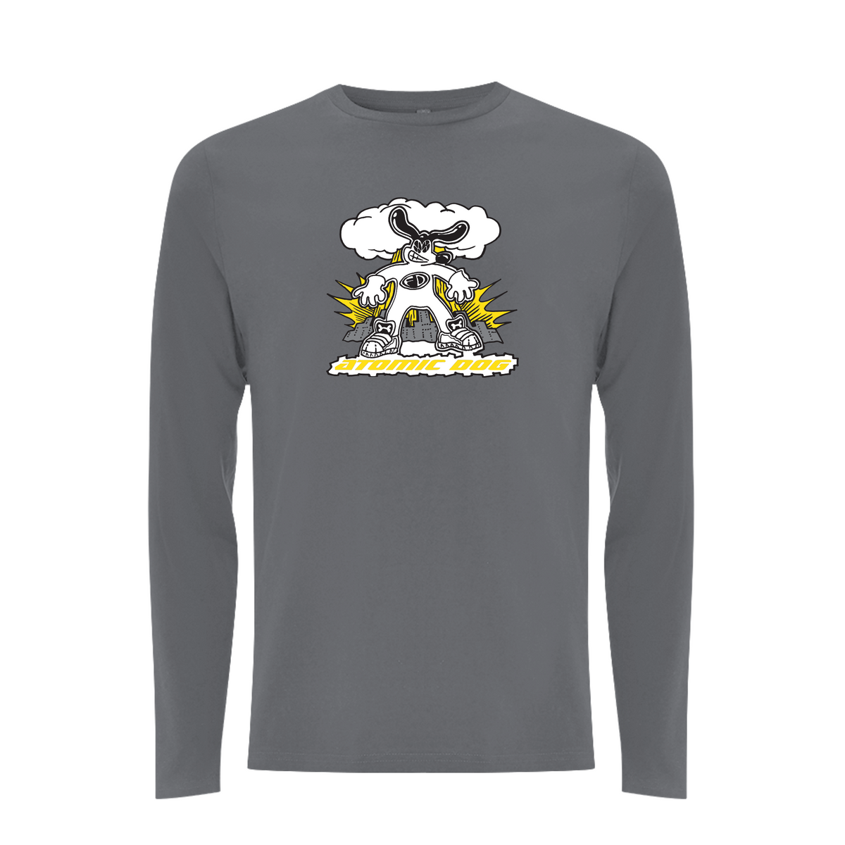 FUNKY DOG  - ATOMIC DOG Longsleeve T-shirt – Rave inspired 90s streetwear, retro fashion from Have a nice day london store 