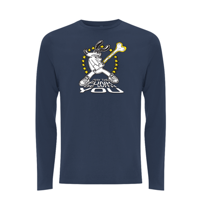 FUNKY DOG  - MAY THE FUNK BE WITH YOU Longsleeve T-shirt