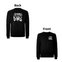 FUNKY DOG - FUNKY DOG LOGO  Front and Back Print Sweatshirt – Rave inspired 90s streetwear, retro fashion from Have a nice day london store 