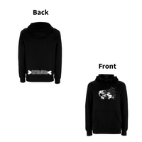 FUNKY DOG - DOGGIE STYLE  Front and Back Print Hoodie – Rave inspired 90s streetwear, retro fashion from Have a nice day london store 