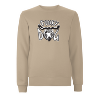 FUNKY DOG  - FUNKY DOG LOGO Sweatshirt – Rave inspired 90s streetwear, retro fashion from Have a nice day london store 