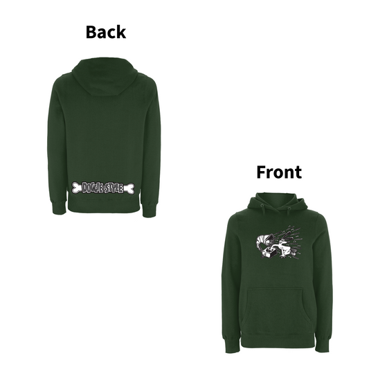 FUNKY DOG - DOGGIE STYLE  Front and Back Print Hoodie