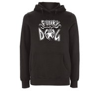 FUNKY DOG  - FUNKY DOG LOGO Hoodie – Rave inspired 90s streetwear, retro fashion from Have a nice day london store 