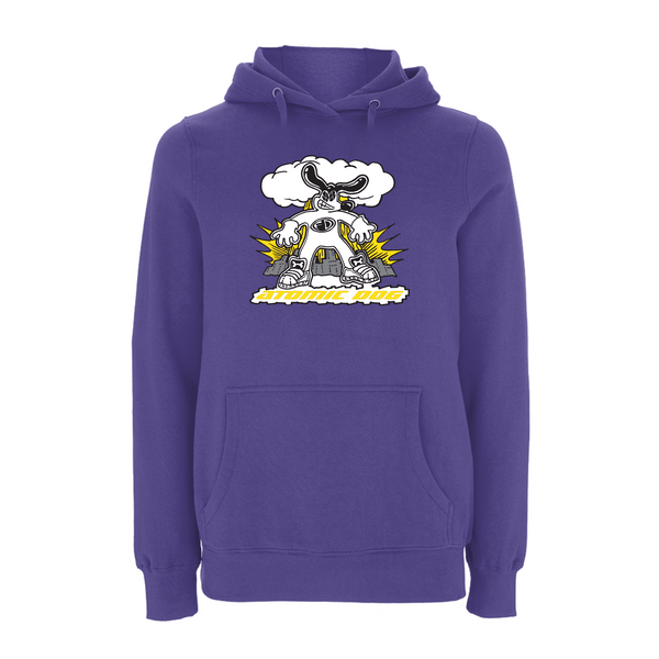 FUNKY DOG  - ATOMIC DOG Hoodie – Rave inspired 90s streetwear, retro fashion from Have a nice day london store 