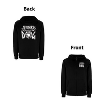 FUNKY DOG - 90's CLASSIC LOGO Zip Hood – Rave inspired 90s streetwear, retro fashion from Have a nice day london store 