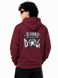 FUNKY DOG - 90's CLASSIC LOGO Zip Hood
