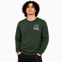 FUNKY DOG - FUNKY DOG LOGO  Front and Back Print Longsleeve T-shirt