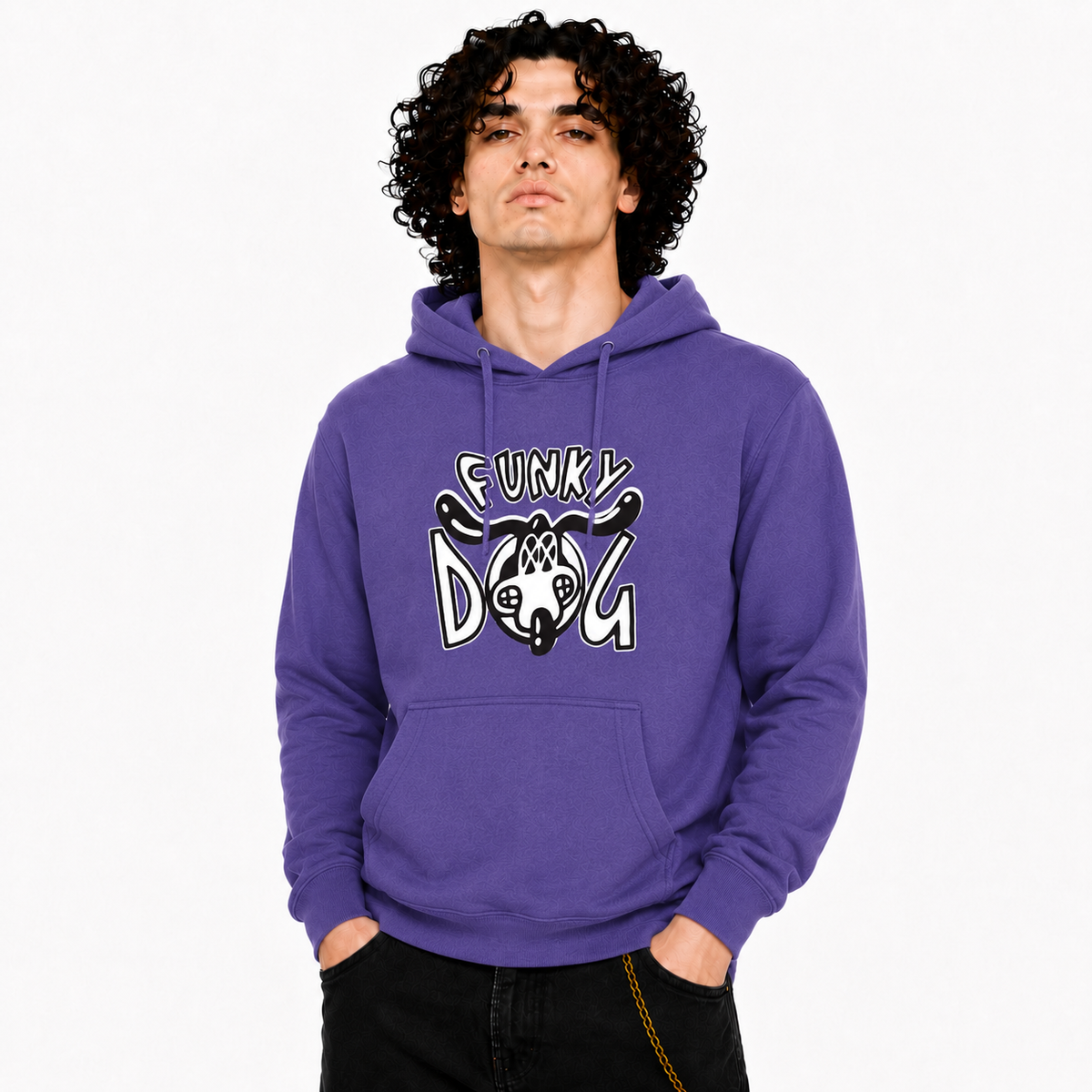 FUNKY DOG  - FUNKY DOG LOGO Hoodie