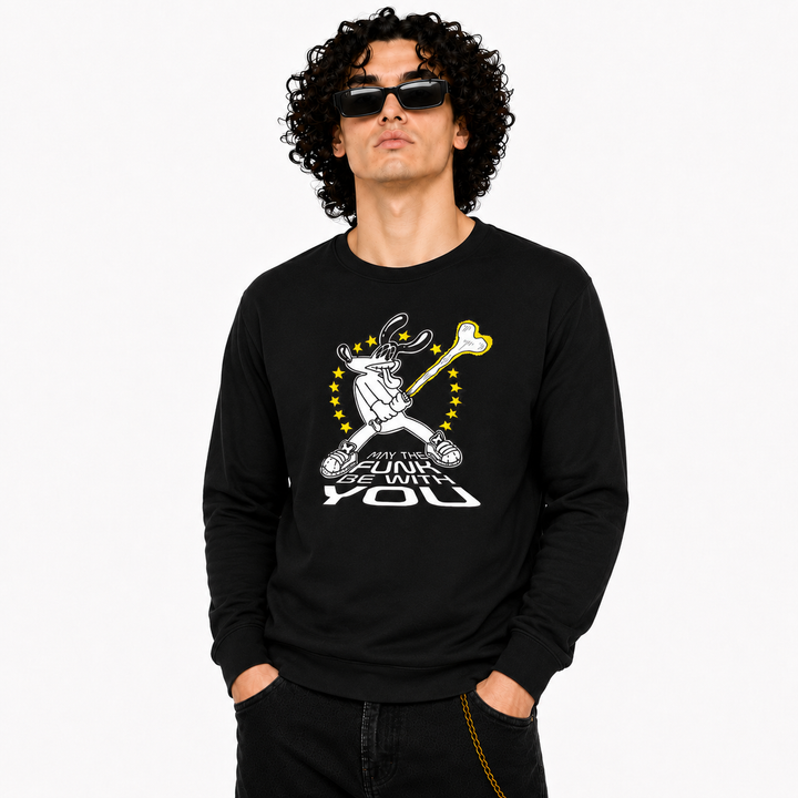 FUNKY DOG  - MAY THE FUNK BE WITH YOU Longsleeve T-shirt