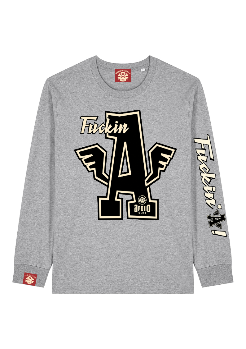 House of Apollo Fuckin "A" long-sleeve WORLD CLASS