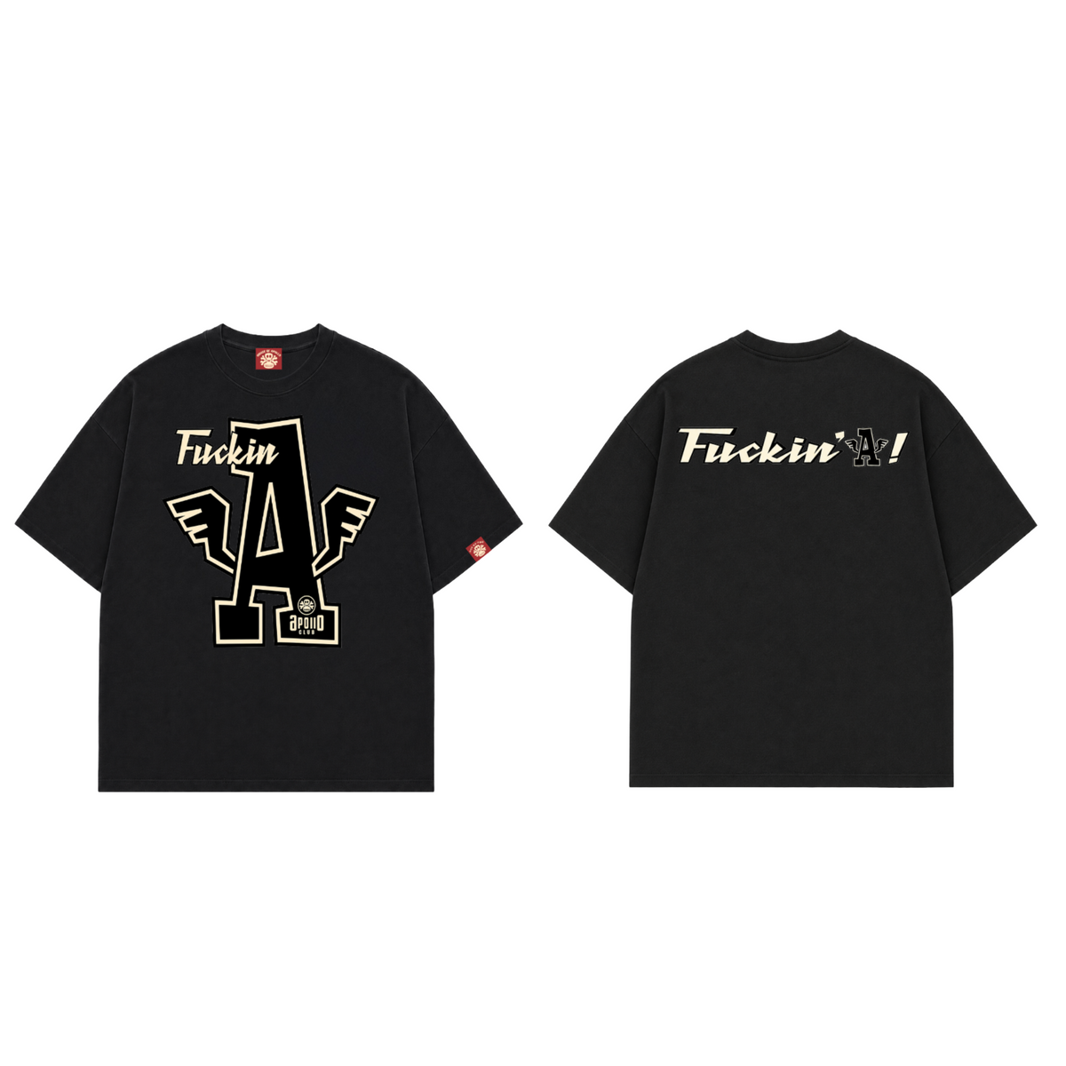 House of Apollo Fuckin "A" Oversized T-shirt WORLD CLASS