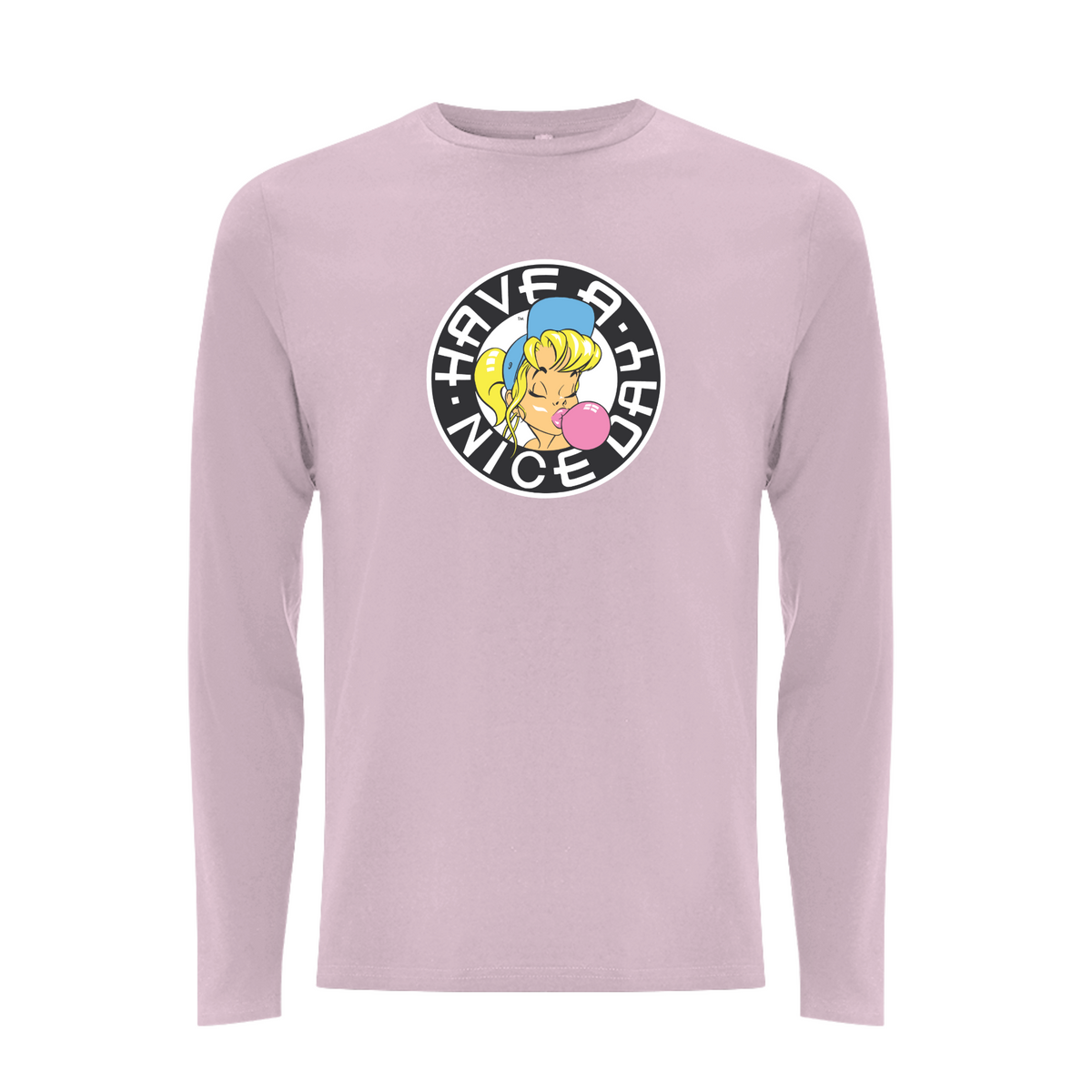Shurl The Girl - 90's Classic Logo Front Print Longsleeve T shirt – Rave inspired 90s streetwear, retro fashion from Have a nice day london store 