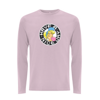 Shurl The Girl - 90's Classic Logo Front Print Longsleeve T shirt – Rave inspired 90s streetwear, retro fashion from Have a nice day london store 