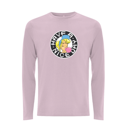 Shurl The Girl  Front Print Long Sleeve