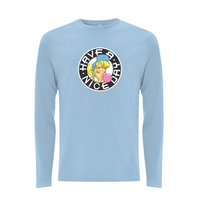Shurl The Girl - 90's Classic Logo Front Print Longsleeve T shirt – Rave inspired 90s streetwear, retro fashion from Have a nice day london store 