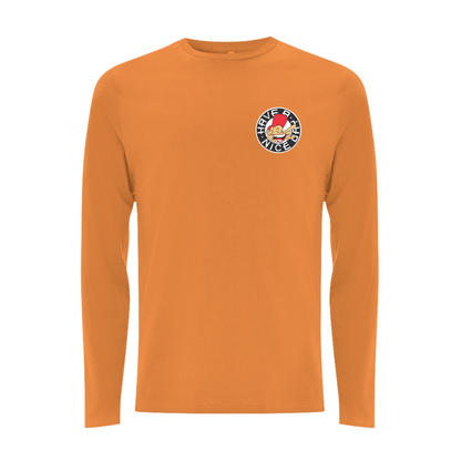 Sam The Man - 90's Classic Logo Left Breast Longsleeve T shirt
