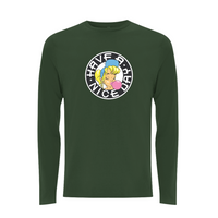 Shurl The Girl - 90's Classic Logo Front Print Longsleeve T shirt – Rave inspired 90s streetwear, retro fashion from Have a nice day london store 