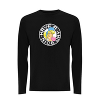 Shurl The Girl - 90's Classic Logo Front Print Longsleeve T shirt – Rave inspired 90s streetwear, retro fashion from Have a nice day london store 
