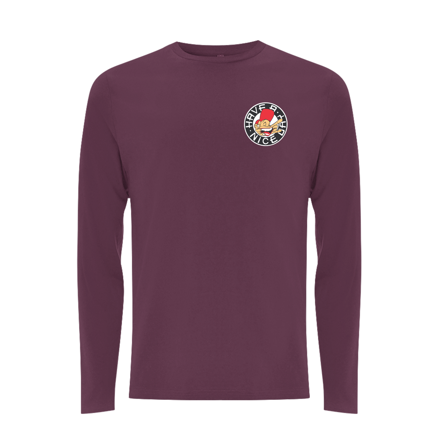 Sam The Man - 90's Classic Logo Left Breast Longsleeve T shirt