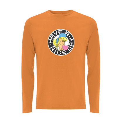 Shurl The Girl  Front Print Long Sleeve