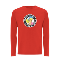 Shurl The Girl - 90's Classic Logo Front Print Longsleeve T shirt – Rave inspired 90s streetwear, retro fashion from Have a nice day london store 