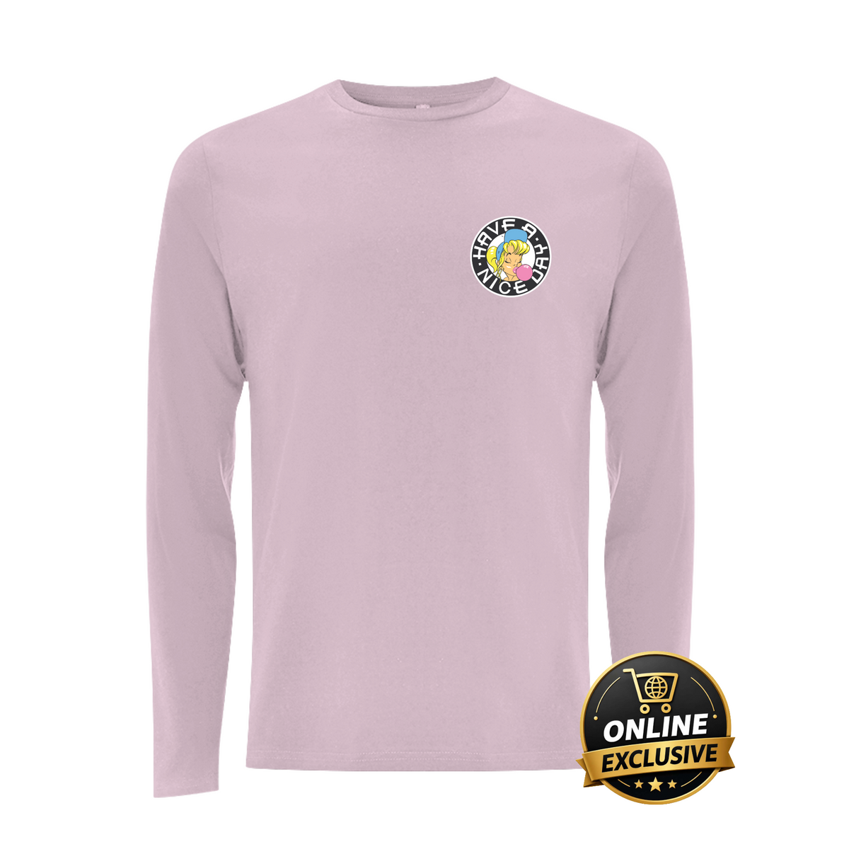 Shurl The Girl Embroidered Long Sleeve T-Shirt
