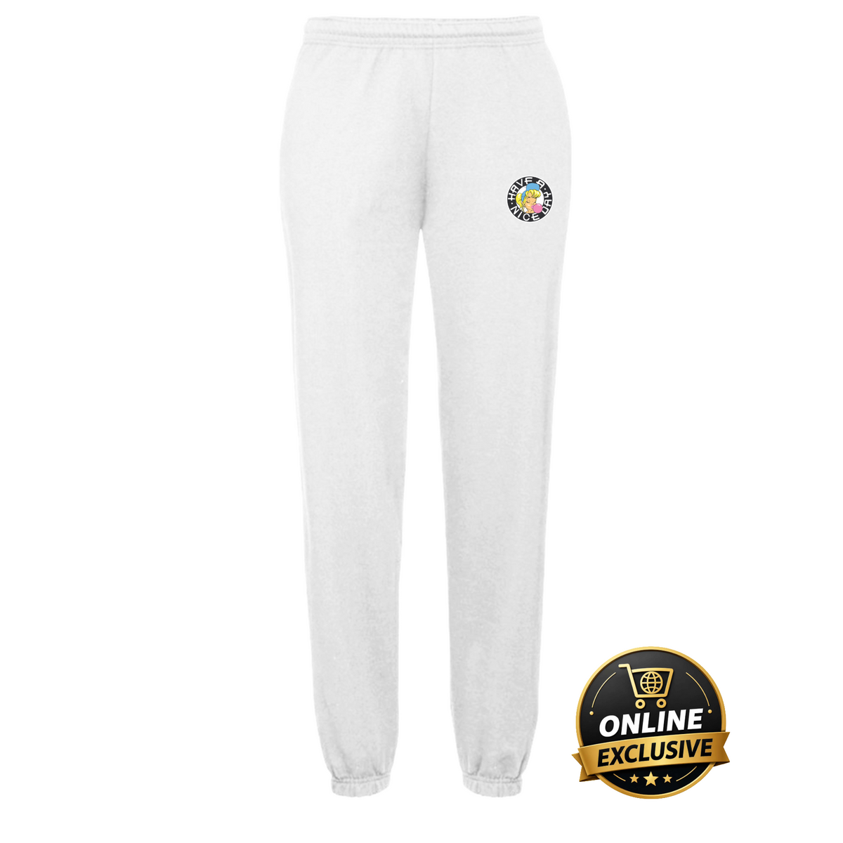 Shurl The Girl Embroidered Jogging Bottoms