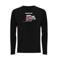 HANDSPUN RECORDS - GROOVIN Lonsleeve – Rave inspired 90s streetwear, retro fashion from Have a nice day london store 