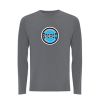 HANDSPUN RECORDS - STEREO SKY BLUE Longsleeve – Rave inspired 90s streetwear, retro fashion from Have a nice day london store 