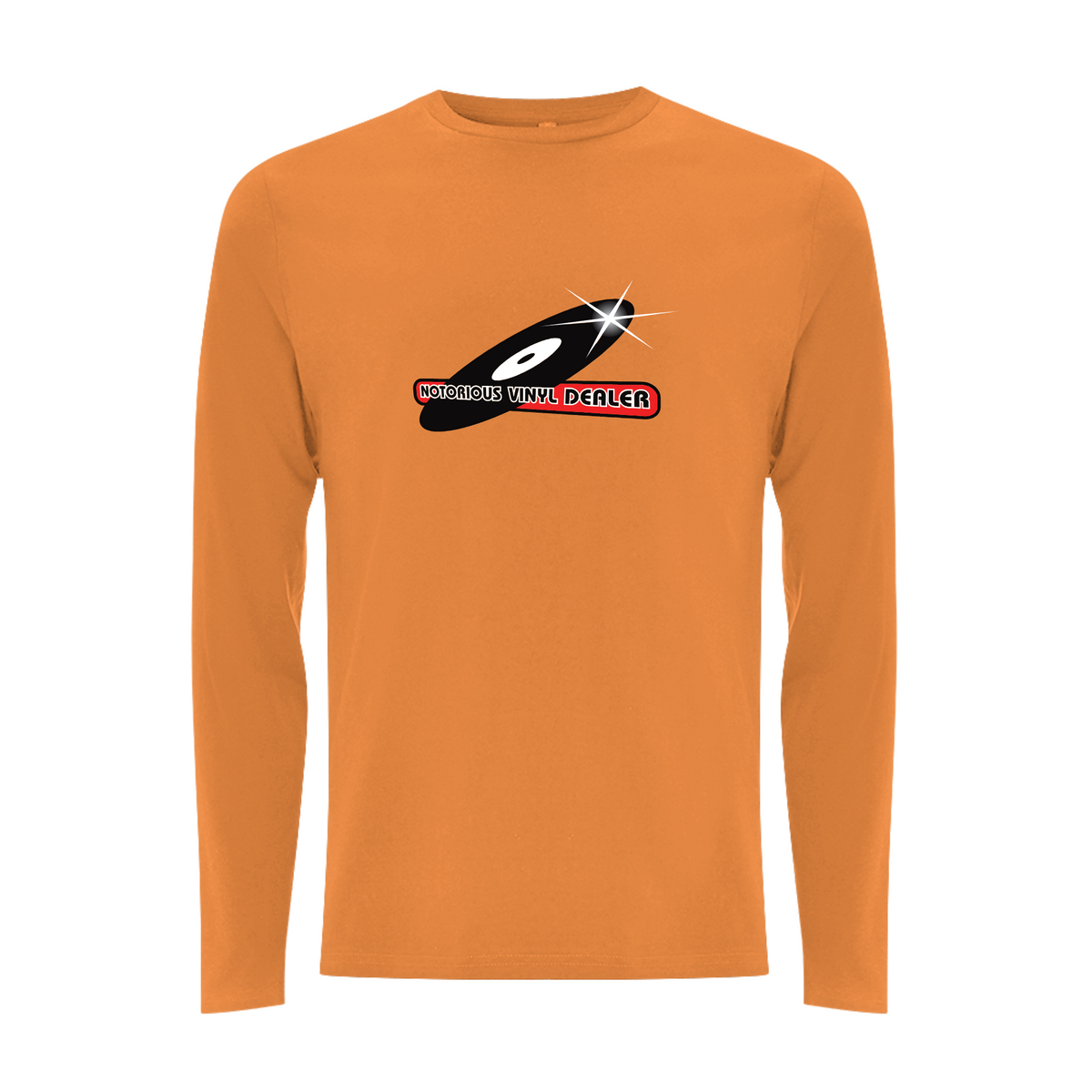 HANDSPUN RECORDS - NOTORIUS VINYL DEALER Longsleeve – Rave inspired 90s streetwear, retro fashion from Have a nice day london store 